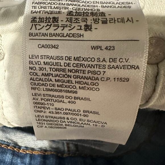 Women's Levi Strauss 511 Jeans 29 32 - Picture 4 of 5